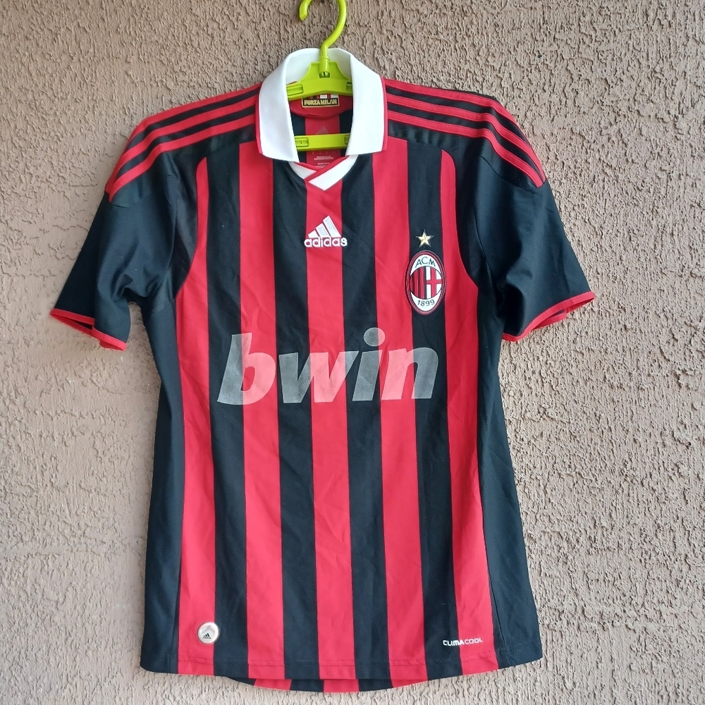 AC MILAN ADIDAS RED/BLK JERSEY Men's